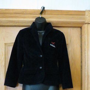 New Hollister Navy Blue Corduroy Blazer